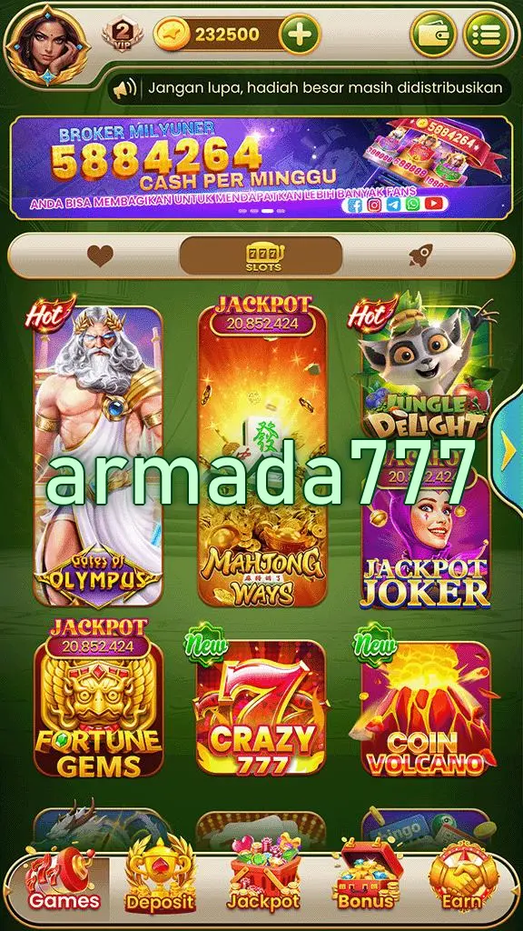 armada777 Tangkapan Layar - APK Resmi